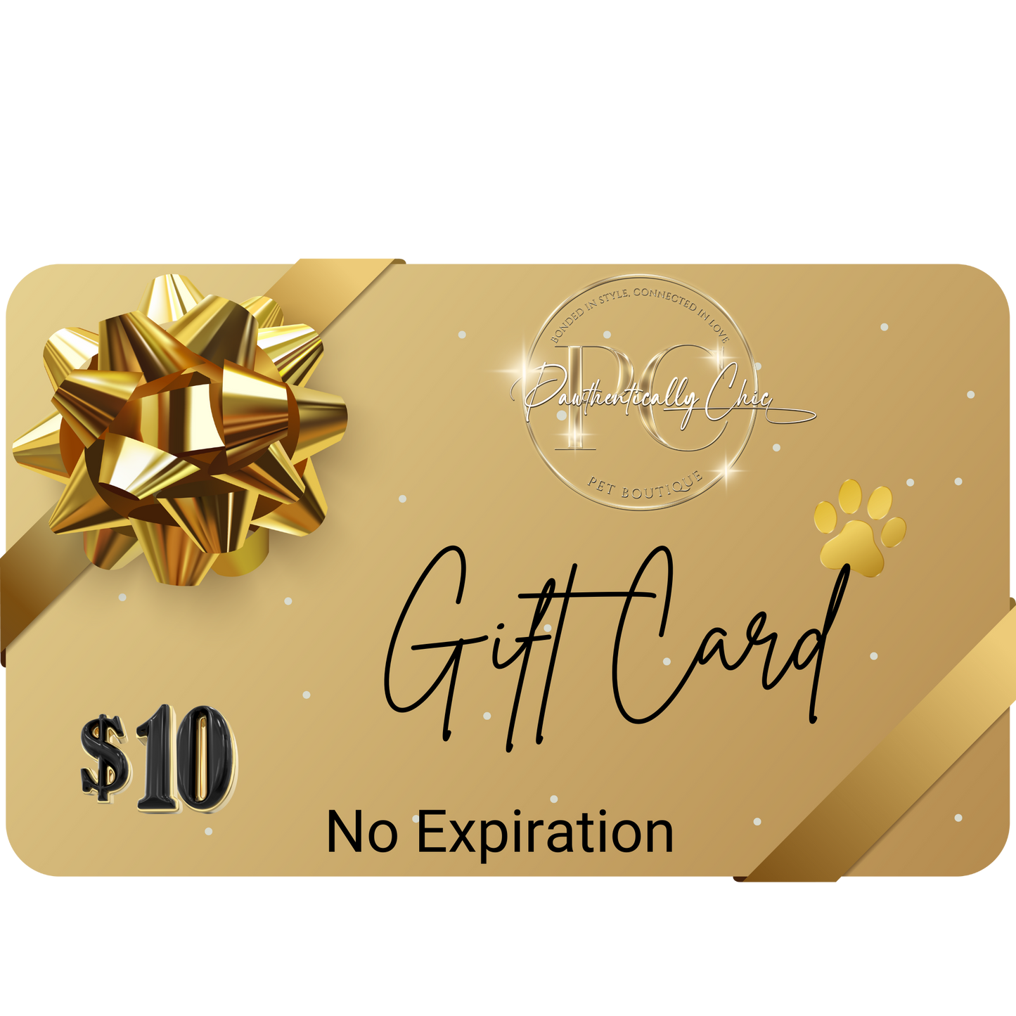 Pawthentically Chic Holiday Pet e-Gift Card