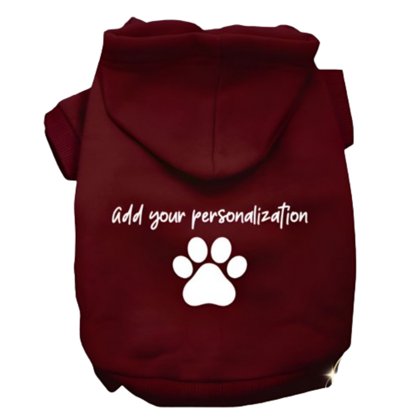 Sudadera con capucha personalizada para mascotas: personalizada con diseño, nombre o logotipo; tallas 2XL a 6XL