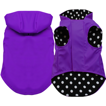 Chubasquero con capucha personalizado para mascotas: impermeable y ajustable