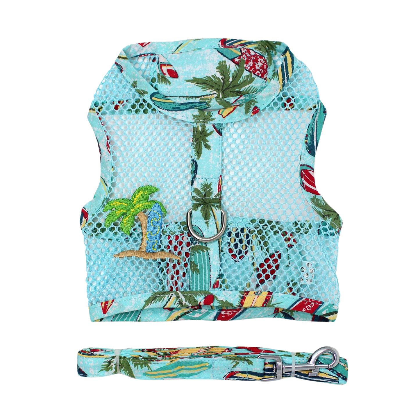 Arnés para perros Cool Mesh con correa - Blue Daisy