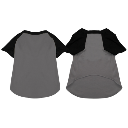 Baseball Raglan Shirt for Dogs & Cats - Blank Pet Apparel for Sports-Lovers