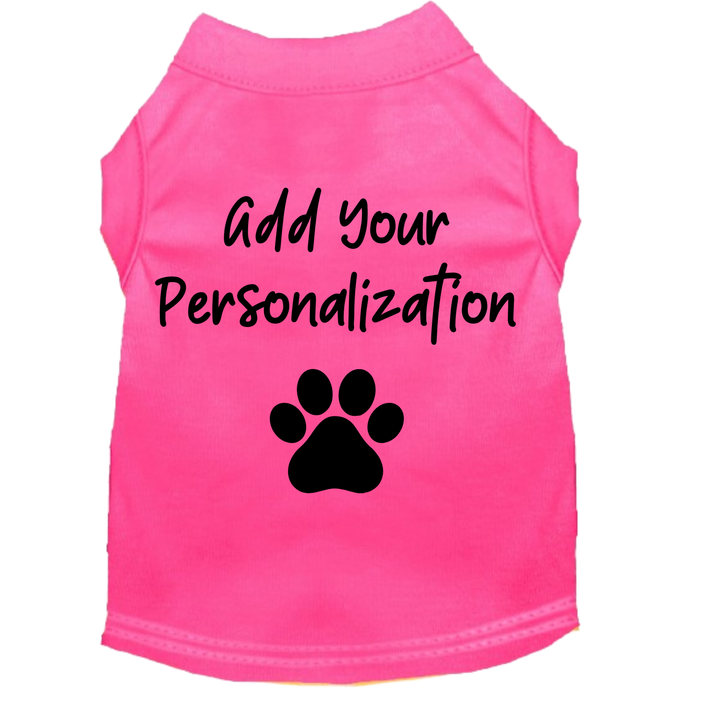 Camiseta personalizada para mascotas: tejido transpirable, diseño 3D abullonado para perros y gatos, tallas XS a XL