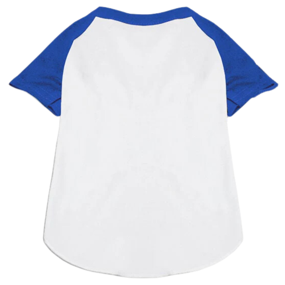 Custom Pet Team Raglan Shirt - Personalized Dog & Cat Apparel with Names & Numbers