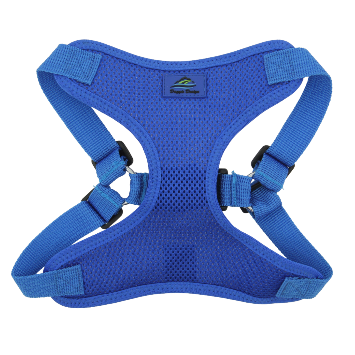 Wrap and Snap Choke Free Dog Harness - Cobalt Blue