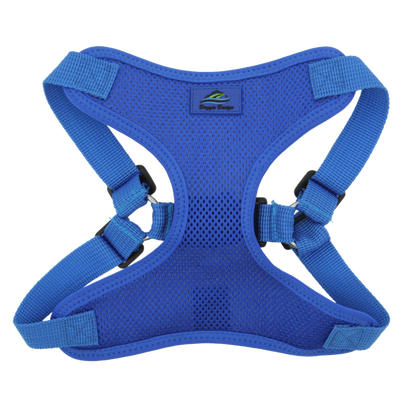 Wrap and Snap Choke Free Dog Harness - Cobalt Blue