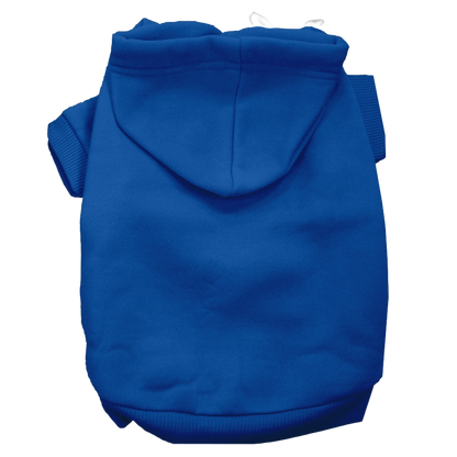 Blank Plain Dog and Cat Hoodie - Pet Sweatshirt Available in Sizes 2X-6X