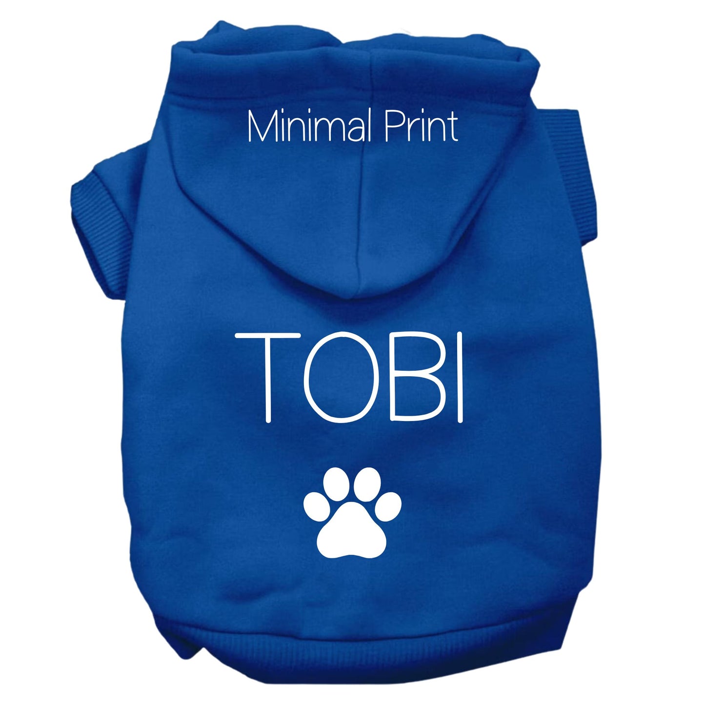 Sudadera con capucha personalizada para mascotas: personalizada con diseño, nombre o logotipo, tallas XS a XL