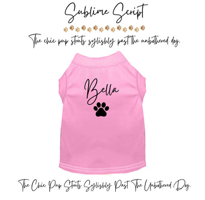 Personalized Pet Shirt – Soft & Comfortable for Dogs & Cats, XS-6XL | Chic Pet Clothing