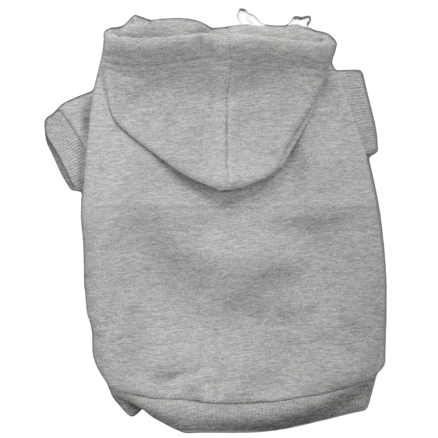 Sudadera con capucha para perros y gatos en blanco y liso: sudadera para mascotas disponible en tallas 2X a 6X