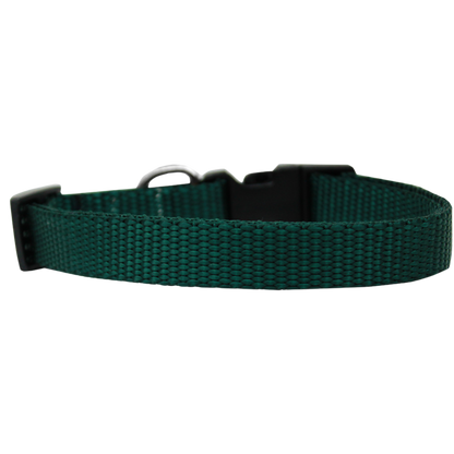 Plain Durable Nylon Pet Collars for Everyday Use