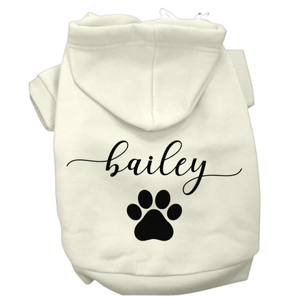 Sudadera con capucha personalizada para mascotas: personalizada con diseño, nombre o logotipo, tallas XS a XL