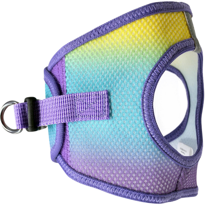 American River Choke Free Dog Harness, Ombre - Lemonberry Ice