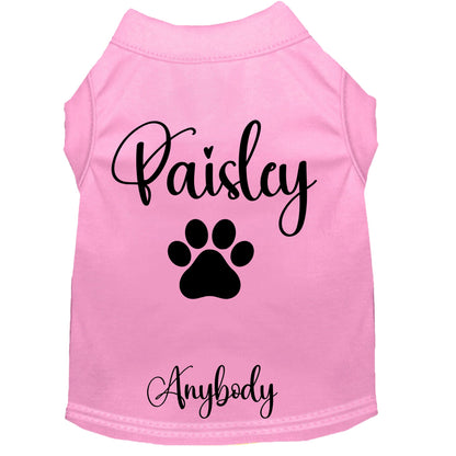 Camiseta personalizada para mascotas: tejido transpirable, diseño 3D abullonado para perros y gatos, tallas XS a XL