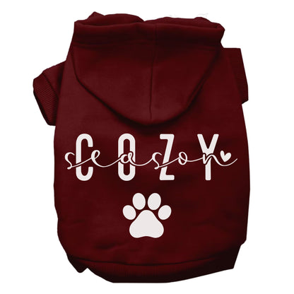 Cozy Season Personalized Dog Hoodie