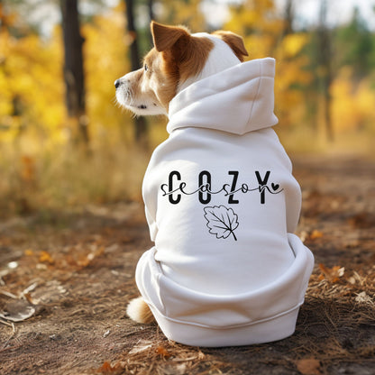 Cozy Season Personalized Dog Hoodie