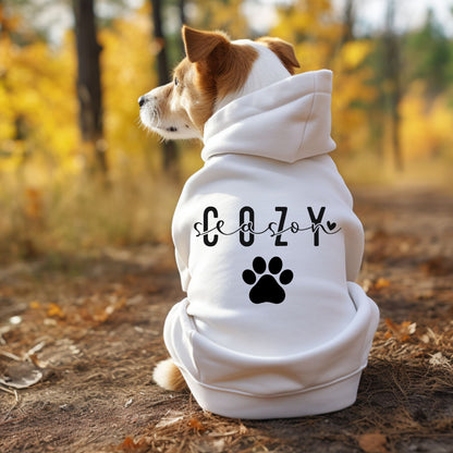 Cozy Season Personalized Dog Hoodie