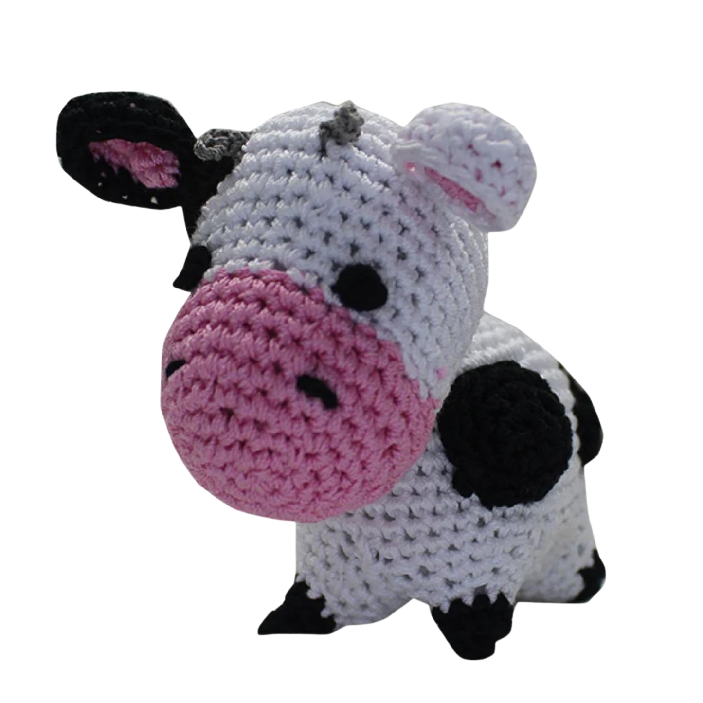 Juguete para perros y gatos de algodón orgánico - Knit Knacks Relleno para perros pequeños - Divertido, cómodo y duradero