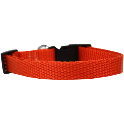 Plain Durable Nylon Pet Collars for Everyday Use