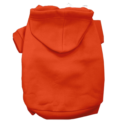 Blank Plain Dog and Cat Hoodie - Pet Sweatshirt Available in Sizes 2X-6X