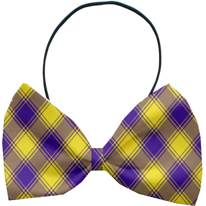 Pet Bow Ties for Dogs and Cats - Fall Plaid, Chevron & Solid Colors