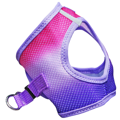 American River Choke Free Dog Harness, Ombre - Raspberry Sundae