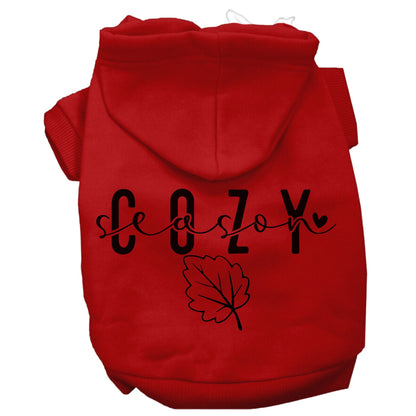 Cozy Season Personalized Dog Hoodie