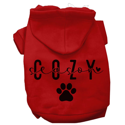 Cozy Season Personalized Dog Hoodie