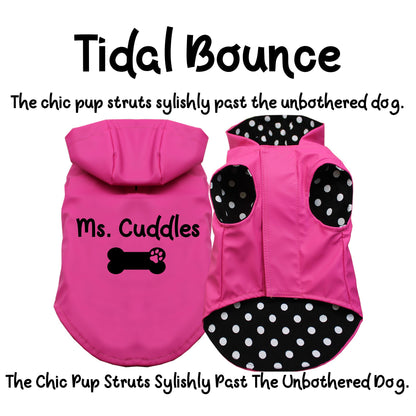 Personalized Waterproof Dog Raincoat - Customizable & Adjustable Fit