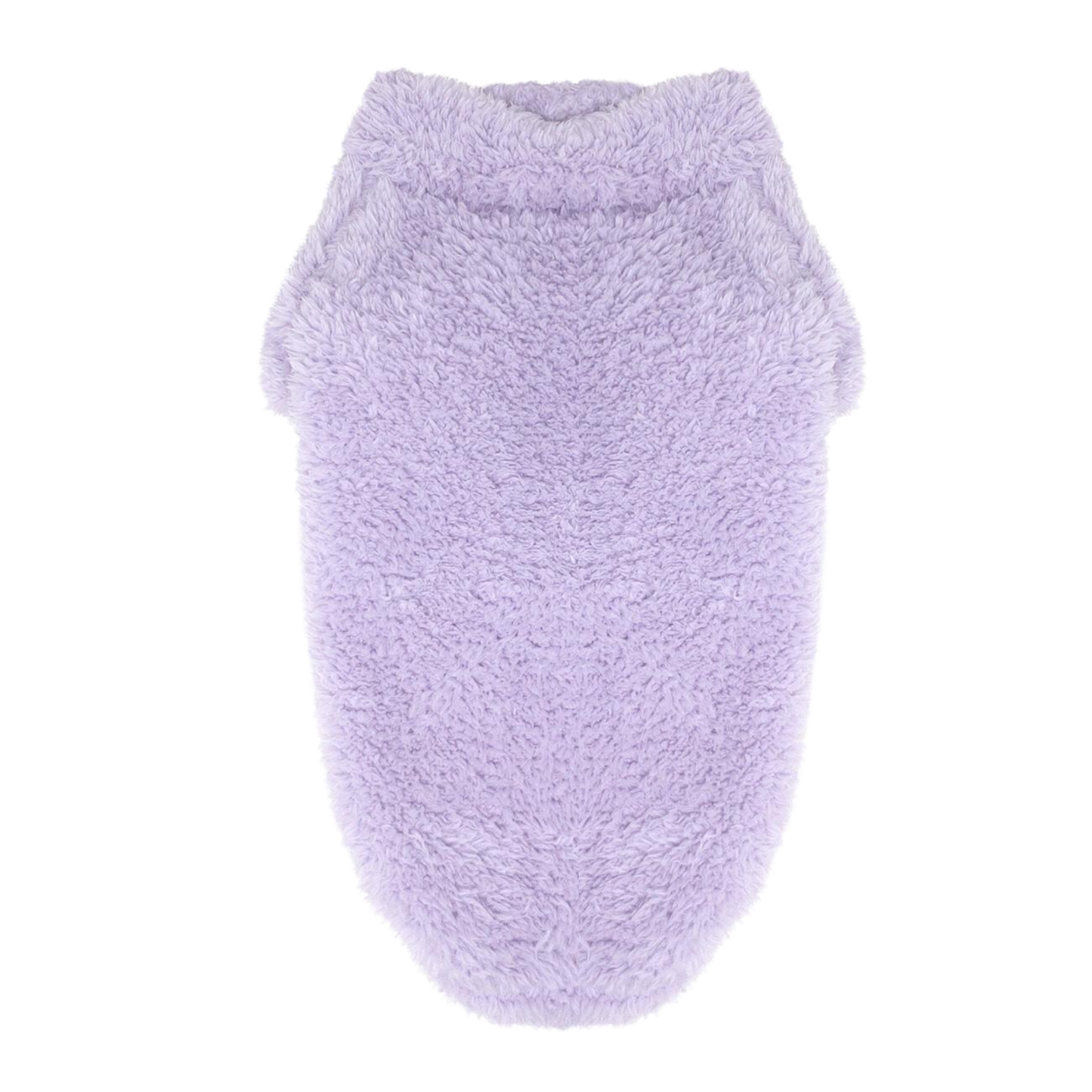 Soft Plush Pullover for Pets - Lavender | Cozy Dog & Cat Sweater