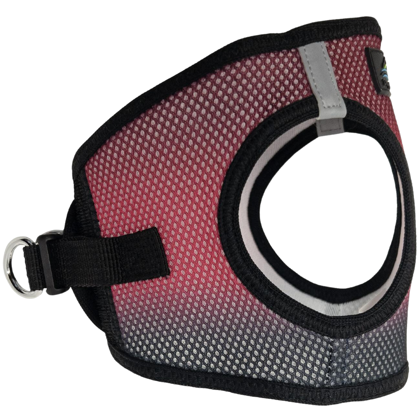 American River Choke Free Dog Harness, Ombre - Sunset Pink