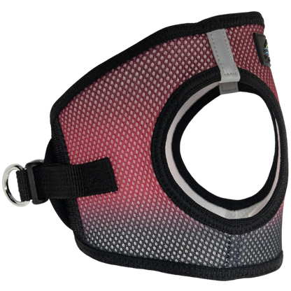 American River Choke Free Dog Harness, Ombre - Sunset Pink