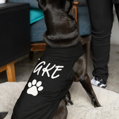 Camiseta personalizada para mascotas: tejido transpirable, diseño 3D abullonado para perros y gatos, tallas XS a XL