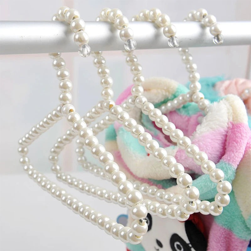 Luxury Pearl Pet Clothes Hangers – Elegant & Durable