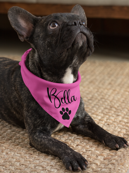 Bandana personalizada para mascotas: personalizada para perros y gatos